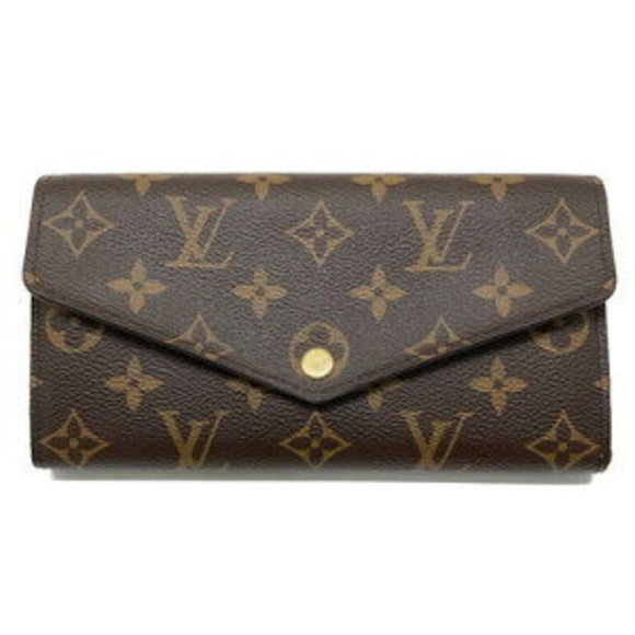 Louis Vuitton Rose Sarah Pink Bifold Portefeuille Wallet Long Ballerine - Picture 1 of 7